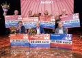 Zes gelukkige winnaars van Dromenactie J.C. Ruigrok Stichting (persbericht)