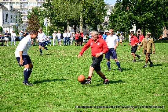 Geslaagde historische voetbaldag Pim Mulier